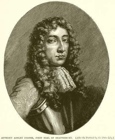 Anthony Ashley Cooper, første jarl av Shaftesbury av English School