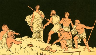 Antigone og kroppen til Polynices av English School