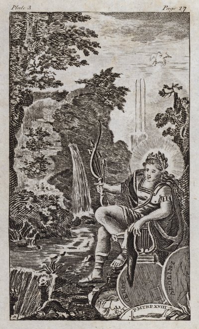 Apollo (gravering) av English School