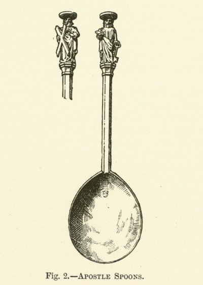 Apostellöffel (Gravur) von English School