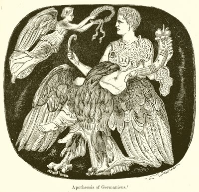 Apoteose av Germanicus av English School