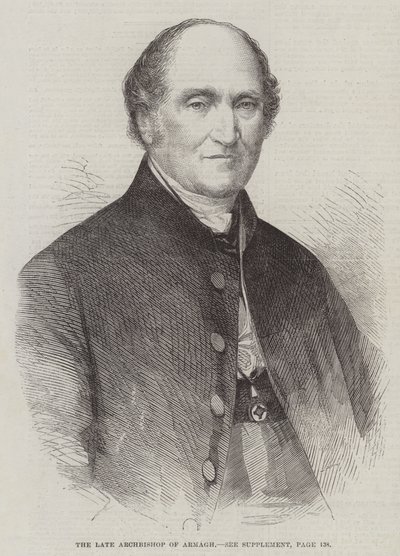 Erkebiskop av Armagh (gravering) av English School