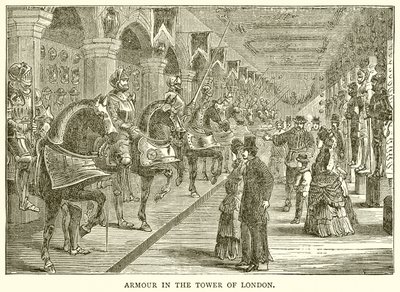 Rustning i Tower of London av English School