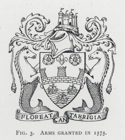 Våpen gitt i 1575 (gravering) av English School