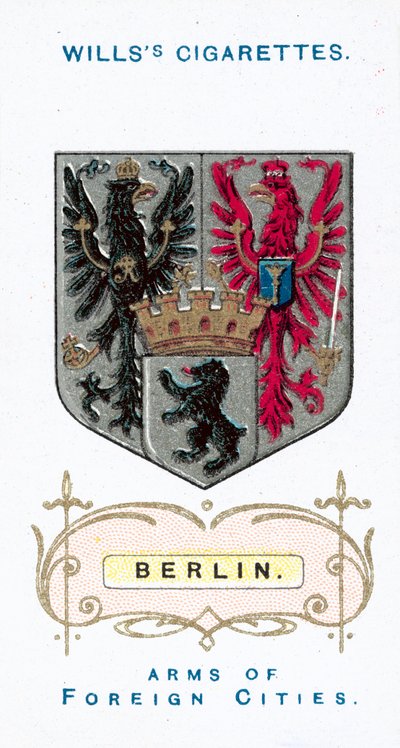 Arms of Berlin (chromolitho) av English School