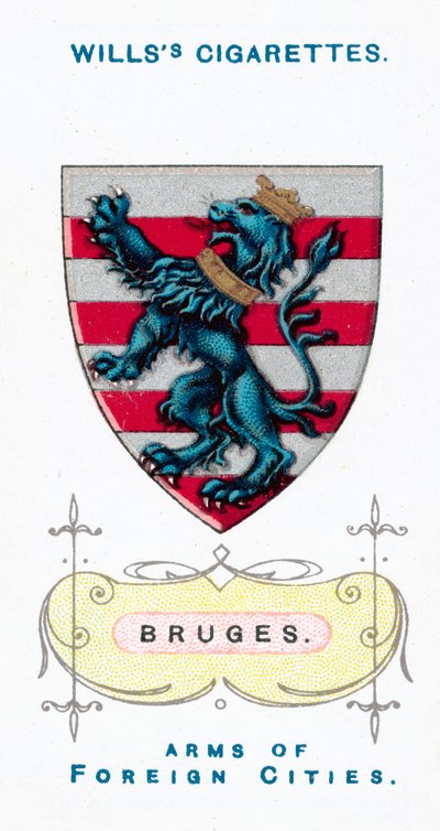 Arms of Bruges (chromolitho) av English School
