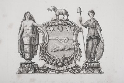 Arms of the Foundling Hospital av English School