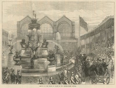 Ankomst av prinsen av Wales til Bethnal Green Museum av English School