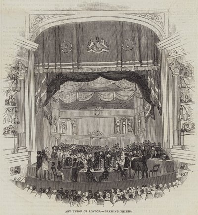 Art Union of London, tegnepriser (gravering) av English School
