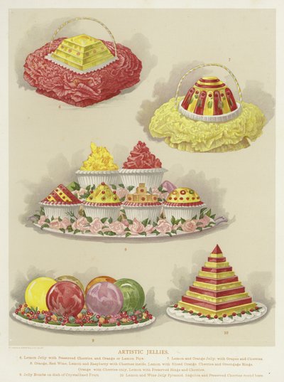Kunstneriske geléer av English School