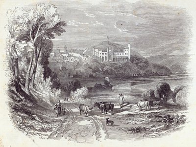 Arundel Castle and Town, fra 