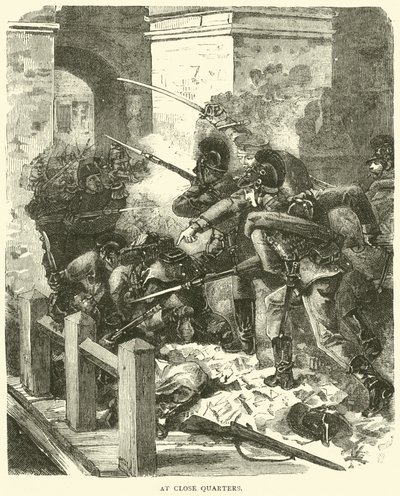 På nært hold, desember 1870 av English School
