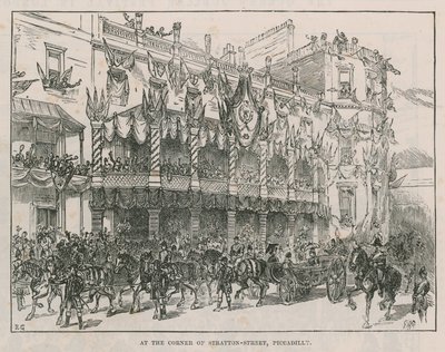 An der Ecke der Stratton Street von English School