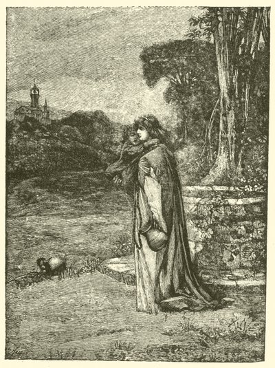 At The Well (gravering) av English School