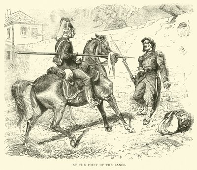 På punktet av lansen, september 1870 av English School