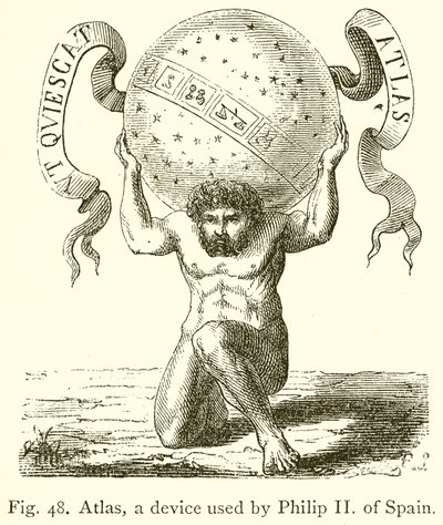 Atlas, en enhet brukt av Filip II av Spania av English School