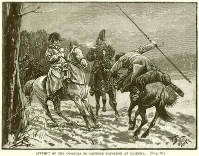 Kosakkenes forsøk på å fange Napoleon ved Brienne av English School