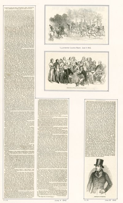Forsøk på dronning Victorias liv, 1842 av English School