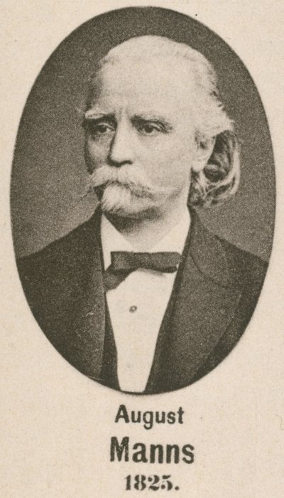 August Manns (gravure) av English School
