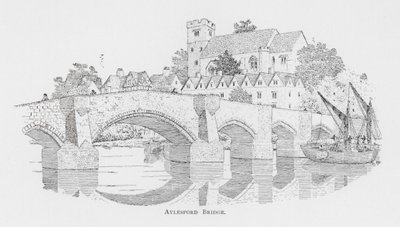 Aylesford-broen (lito) av English School