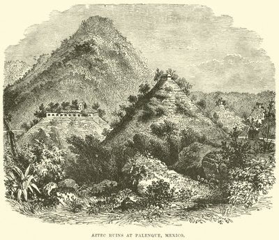 Aztec-ruinene i Palenque, Mexico av English School