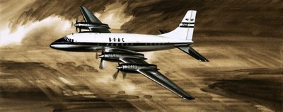 BOACs Whispering Giant, Bristol Britannia av English School
