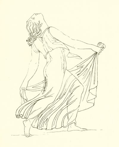 Bacchante danser med begeistring av English School