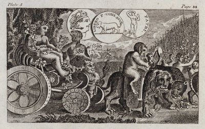 Bacchus (gravering) av English School