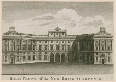 Bak foran det nye Royal Academy av English School