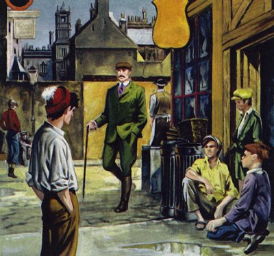 Baden-Powell ble forferdet over synet av elendige, usunne ungdommer av English School