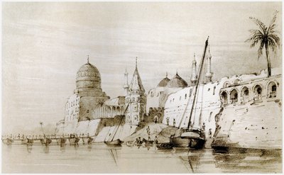 Baghdad, c.1834-37 (drawing) av English School