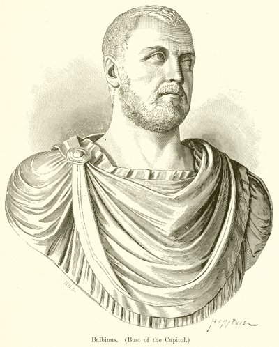 Balbinus. (Byste av hovedstaden) av English School