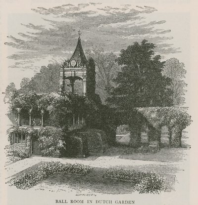 Ballsal i Dutch Garden, Holland House av English School