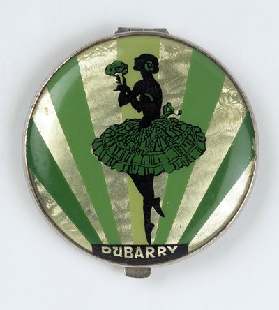 Ballerina Powder Compact, laget av Dubarry, 1920-30 av English School