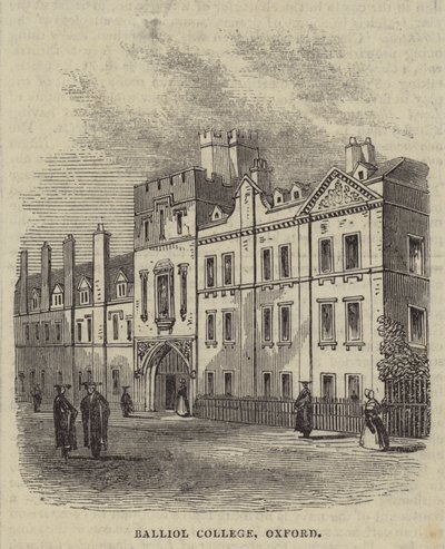 Balliol College, Oxford (gravering) av English School