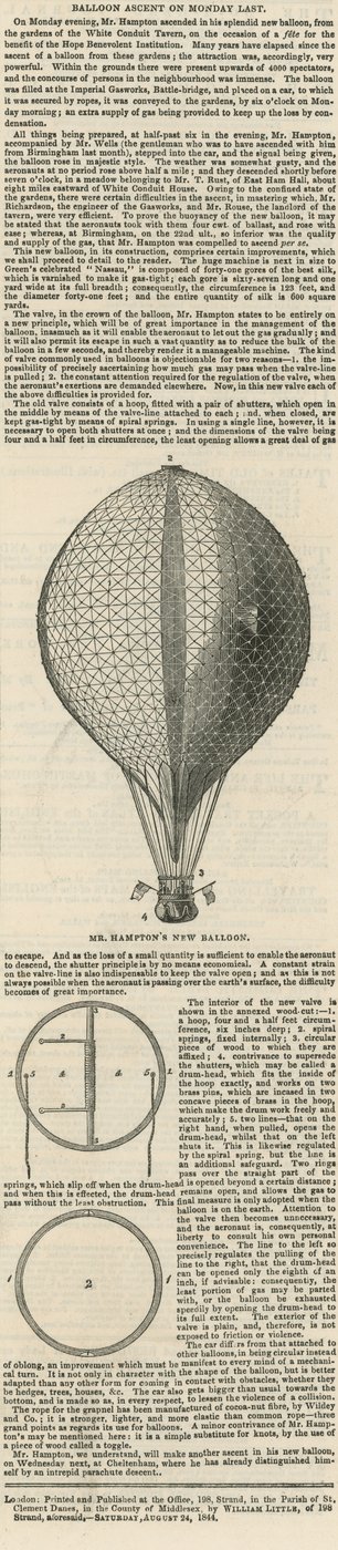 Ballongoppstigning mandag sist av English School