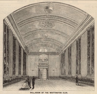 Ballroom i Whittington Club, London av English School