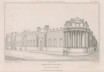 Bank of England, Sir John Soanes fronter av English School