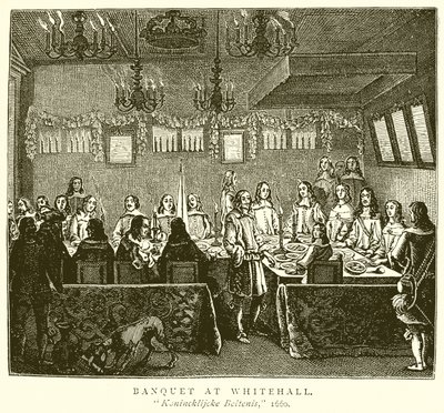 Bankett på Whitehall av English School