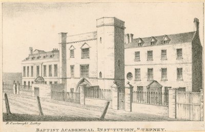 Baptist Academical Institution, Stepney, London av English School