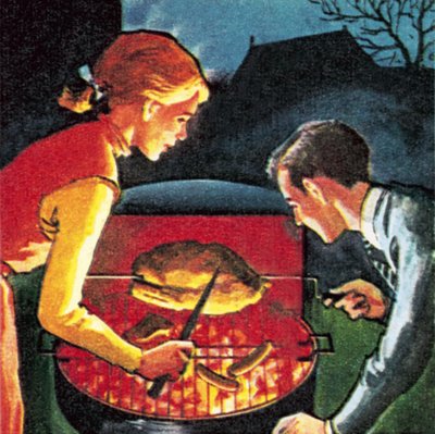 Grill i hagen av English School