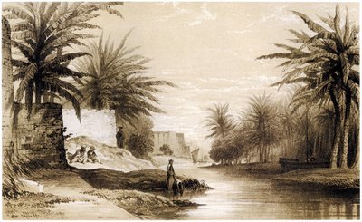 Basra, ca. 1834-37 (tegning) av English School