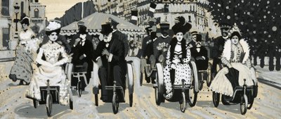 Badestühle waren bei Besuchern beliebt von English School