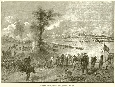 Slaget ved Malvern Hill (Lees Attack) av English School