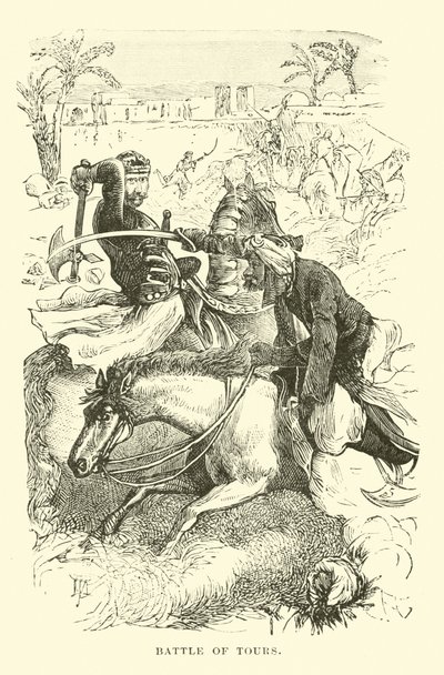 Battle of Tours av English School