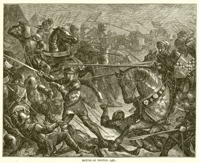 Slaget ved Towton, 1461 av English School