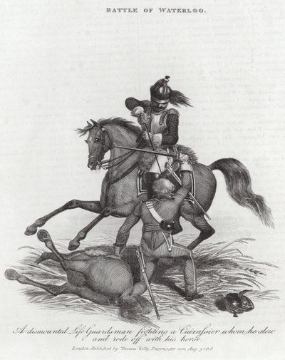 Schlacht von Waterloo von English School