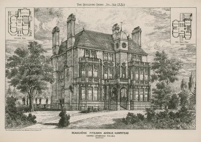 Beauchene, Fitzjohn Avenue, Hampstead von English School