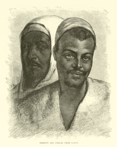 Beduiner og Fellah fra Egypt av English School