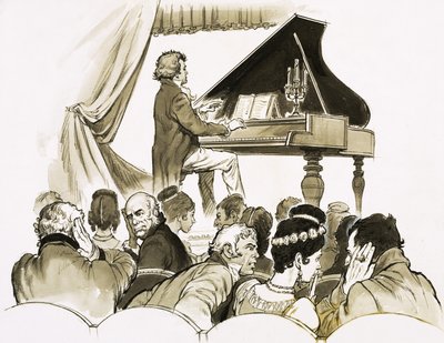 Beethoven -- komponisten som ikke kunne høre. av English School